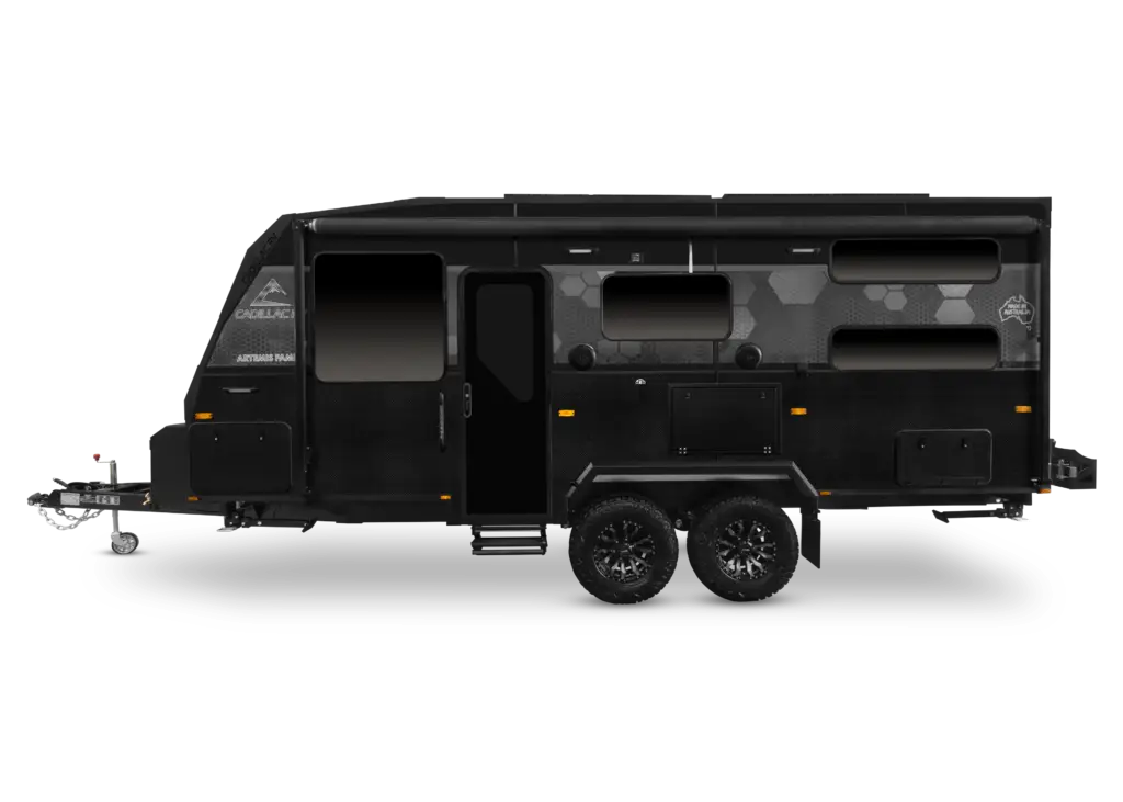 Family caravan layout